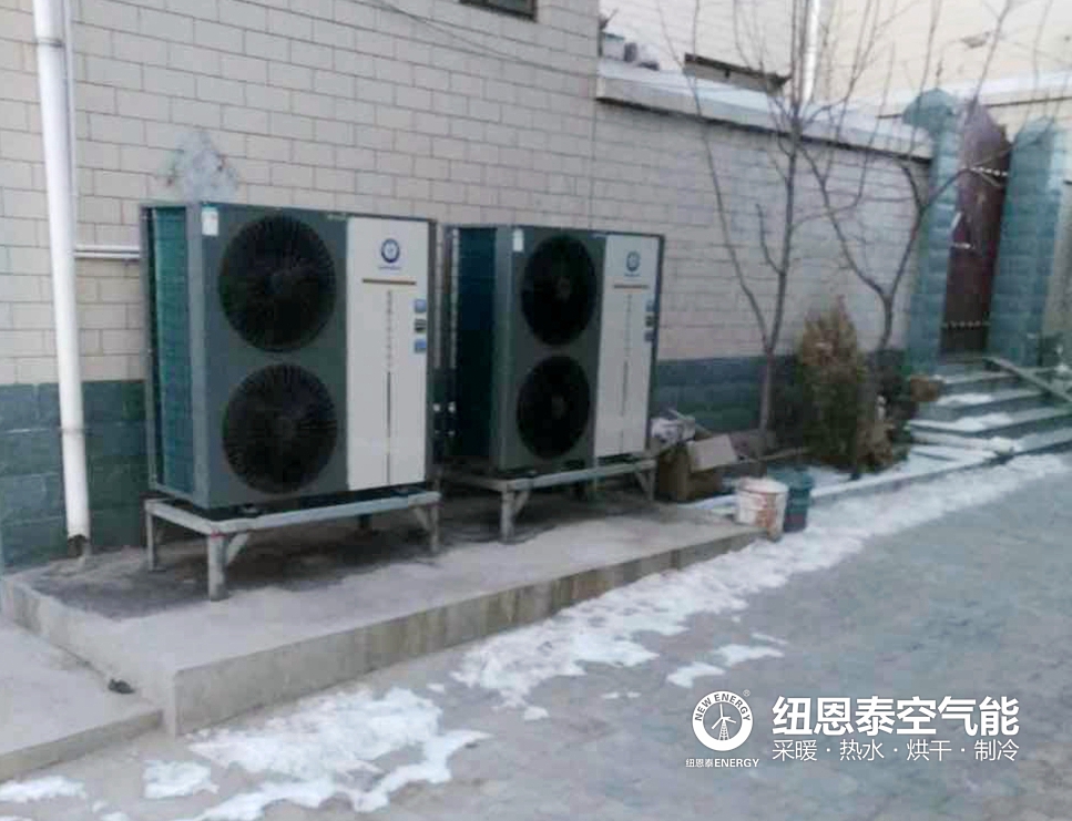 下雪天用空气能采暖热泵，彻底离别严寒冬季